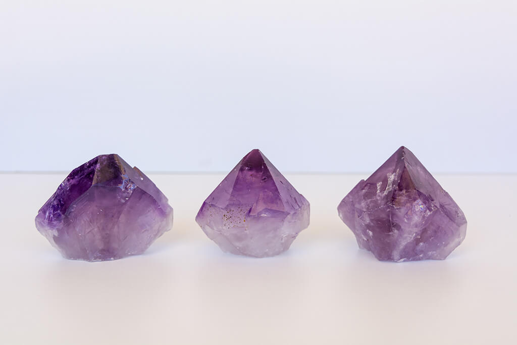 Amethyst Point Crystal | CRYSTAL embroidery Co. Perth WA
