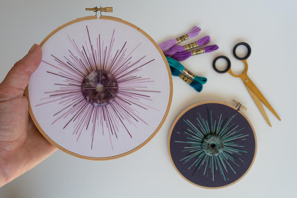 D1 DIY Burst Embroidery kit 3